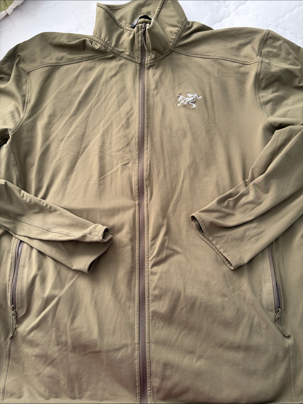Arc'teryx kyanite lite Men's Olive Green Full-Zip Jacket